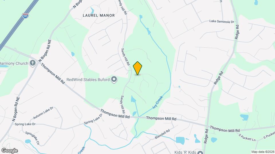 3385 Stoneleigh Run Dr NE Mapa y Detalles de la Ubicación
