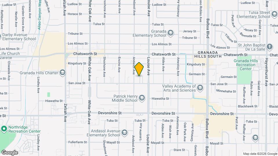 17333 San Jose St, Unit 107 Mapa y Detalles de la Ubicación