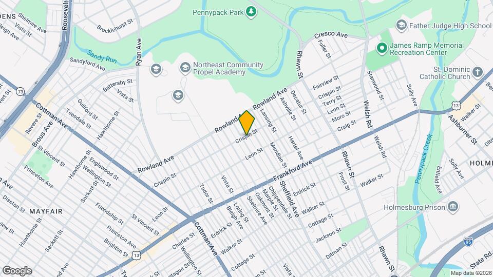 3403 Chippendale Ave Map and Location Details