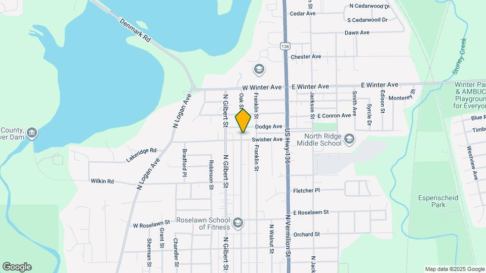 211 Swisher Ave Map and Location Details