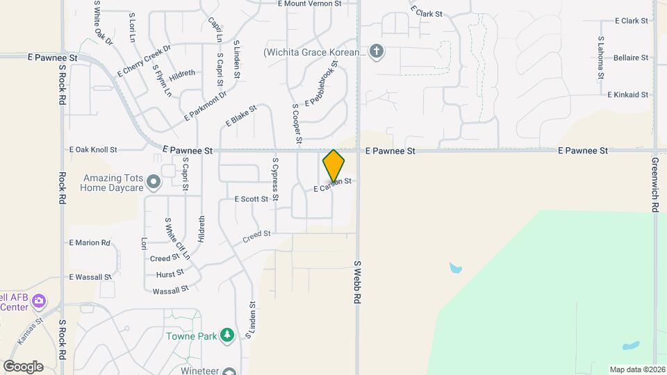 9411 E Carson St Map and Location Details