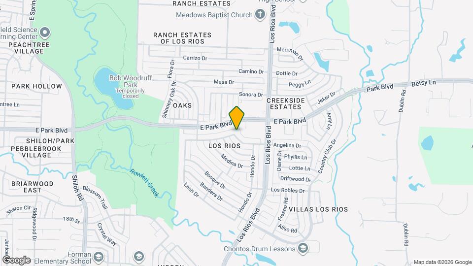 4003 Angelina Dr Mapa y Detalles de la Ubicación