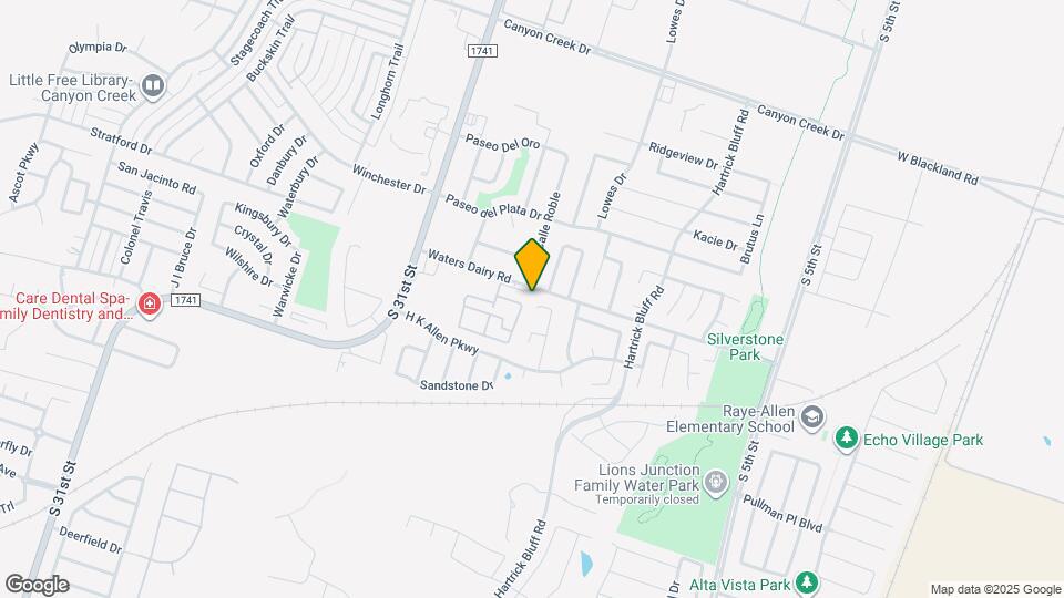 4905 Ledgestone Trail Map and Location Details