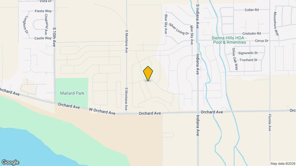 15206 Nimbus Way Map and Location Details