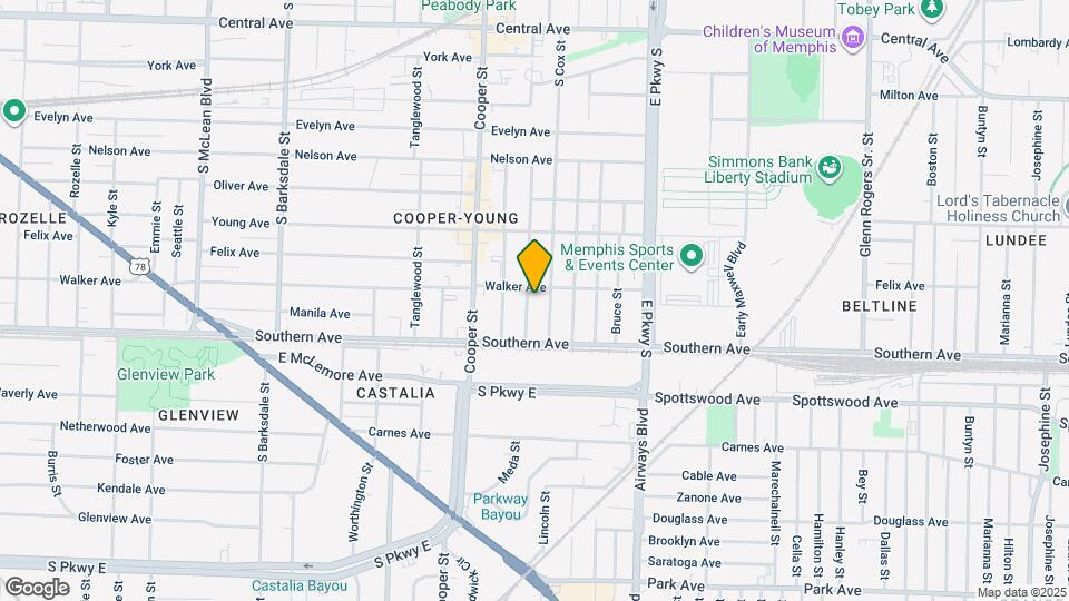 1034 Meda St Map and Location Details