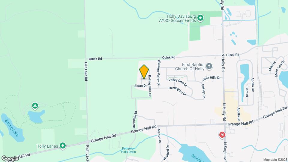 2142 Hidden Ridge Dr Map and Location Details