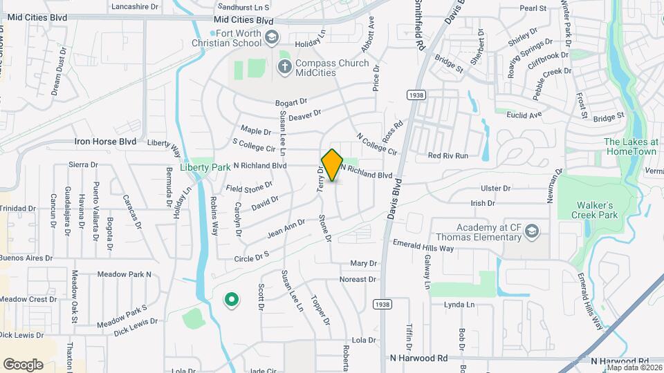 5901 Crestwood Cir W Map and Location Details