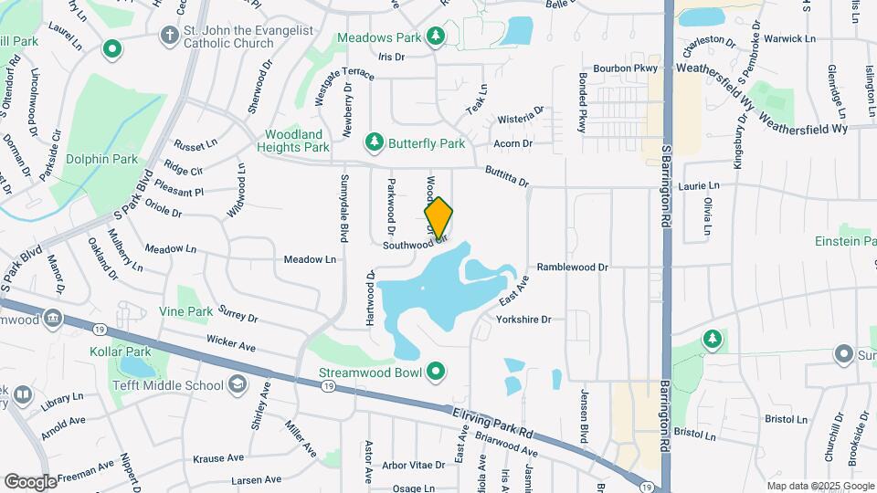 404 Southwood Cir Map and Location Details