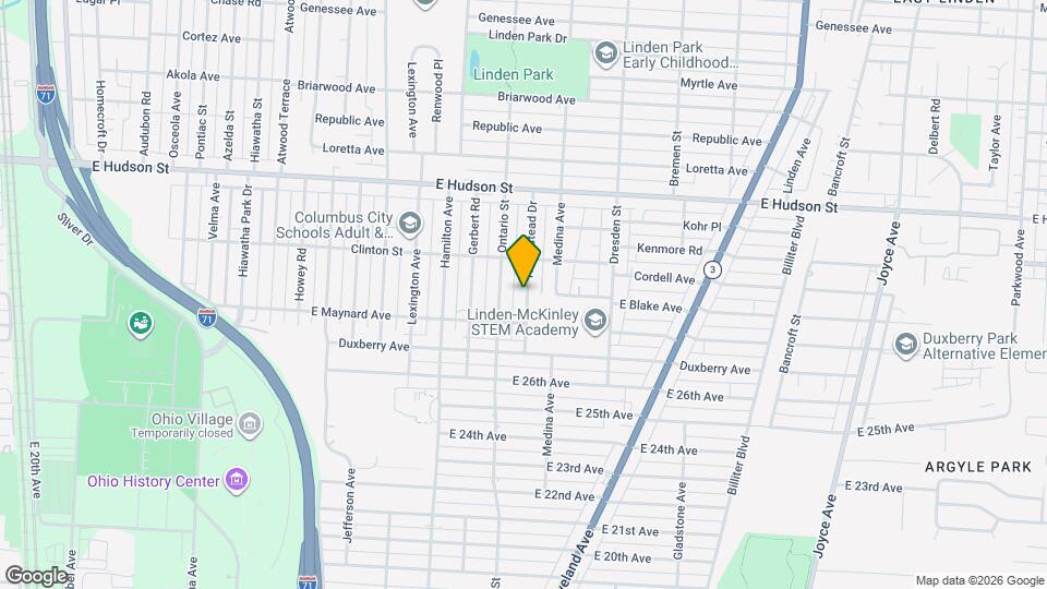 2195 Homestead Dr, Unit 2195 Map and Location Details