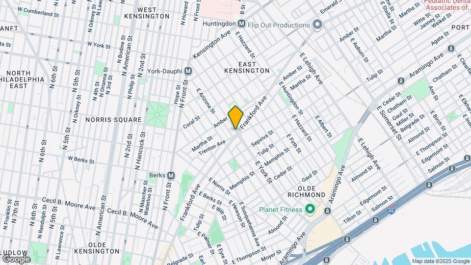 2332 Frankford Ave, Unit 2f Map and Location Details