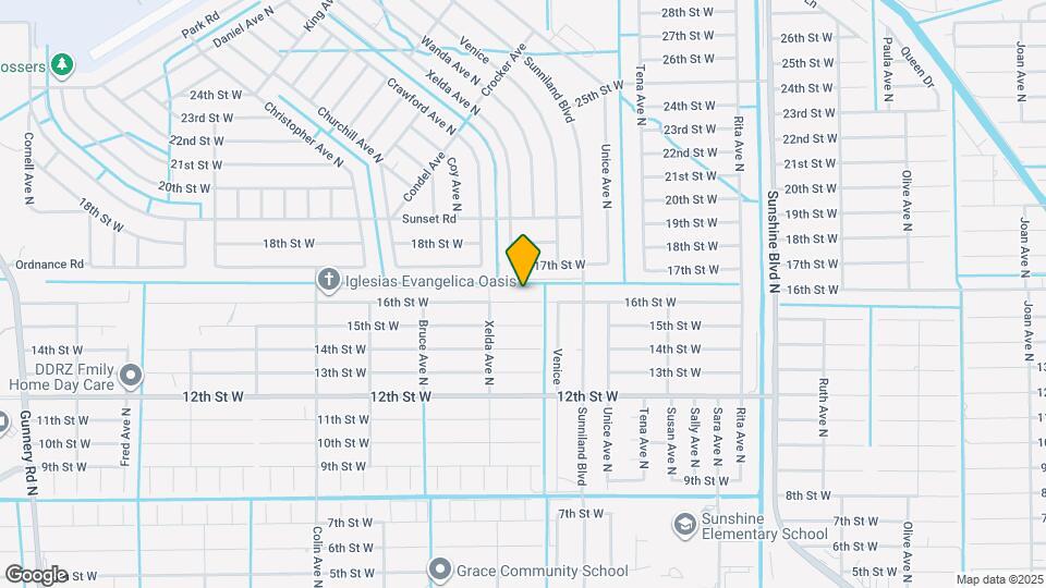 3706 16th St W Map and Location Details