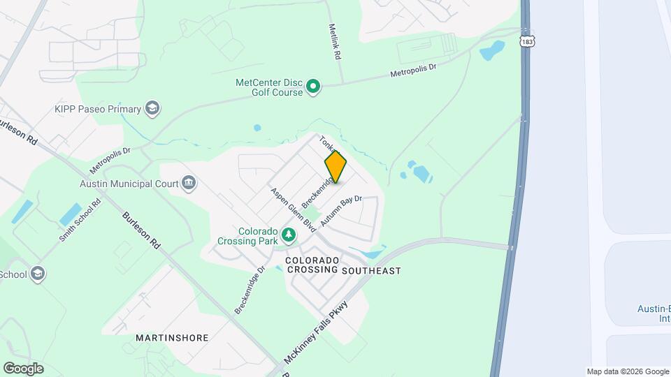 3420 Lodgepole Dr Map and Location Details