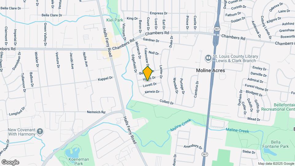 2223 Lovett Dr Map and Location Details