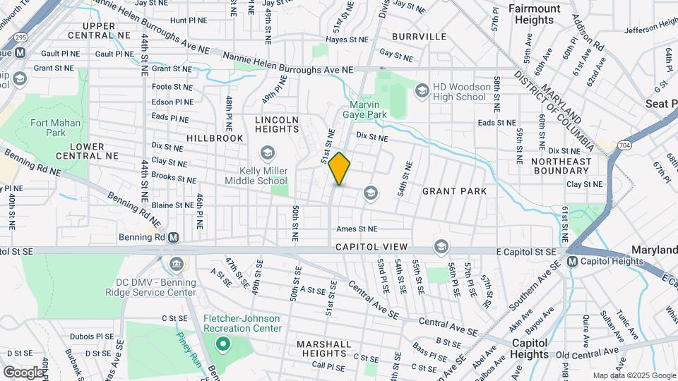 5201 Banks Pl NE Mapa y Detalles de la Ubicación