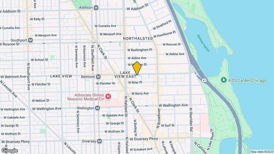 715 W Belmont Ave Mapa y Detalles de la Ubicación