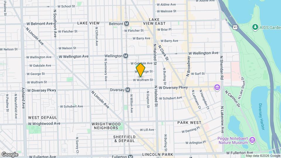 2836 N Mildred Ave, Unit N-G Mapa y Detalles de la Ubicación