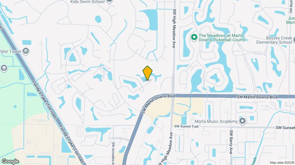 3281 SW Bobalink Way Map and Location Details