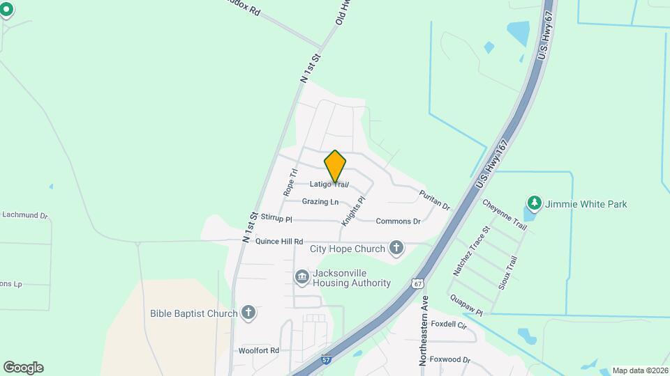 1007 Latigo Trail Map and Location Details