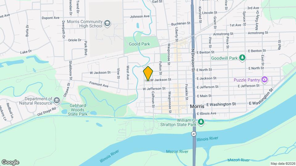 413 W Jackson St, Unit 413 Mapa y Detalles de la Ubicación