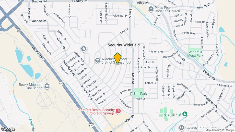 257 Sherri Dr Map and Location Details