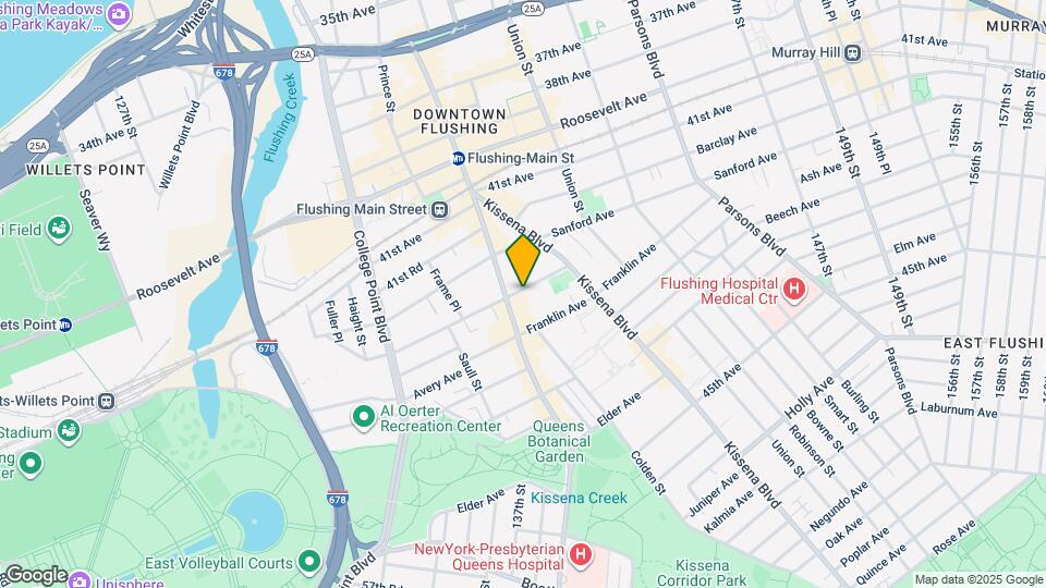 136-18 Maple Ave Map and Location Details