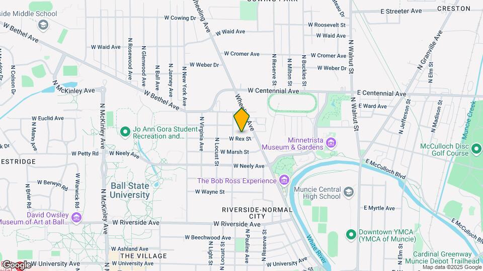 910 W Rex St Mapa y Detalles de la Ubicación