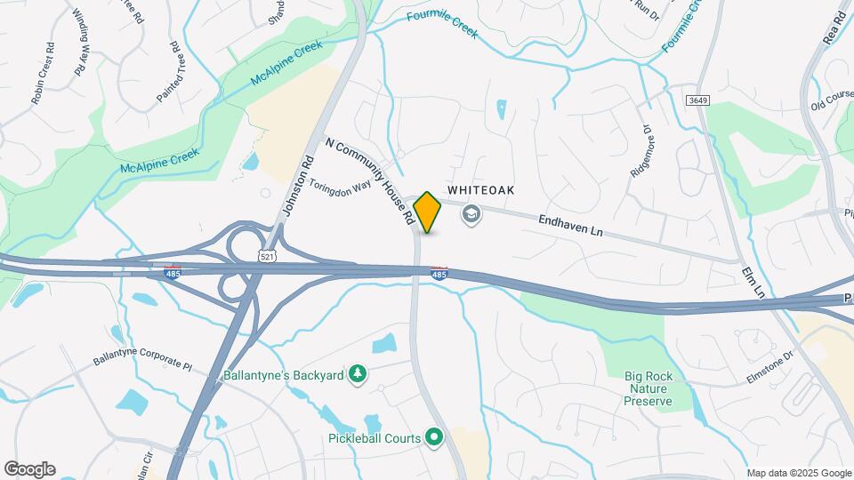 6915 Endhaven Ln Map and Location Details