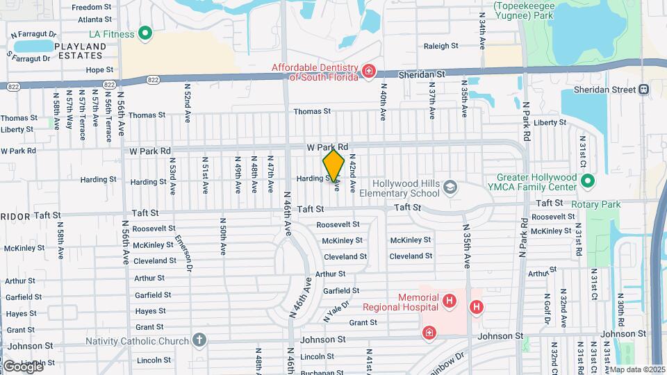 1806 N 43rd Ave Map and Location Details