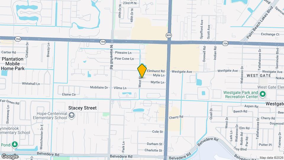 4727 Myrtle Ln Map and Location Details