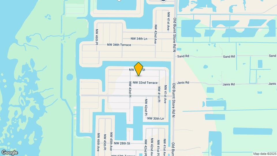 4230 NW 32nd Ln Map and Location Details