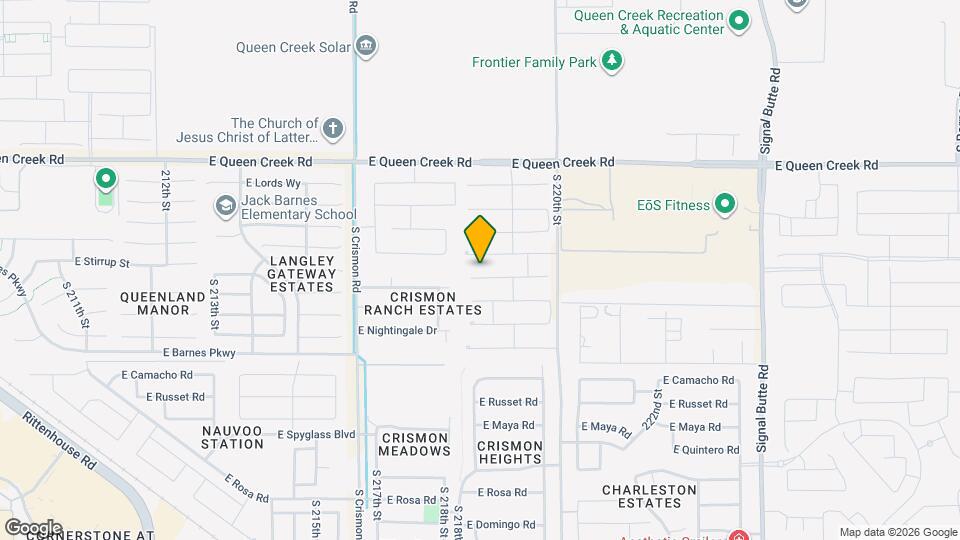 21842 E Stirrup Ct Map and Location Details