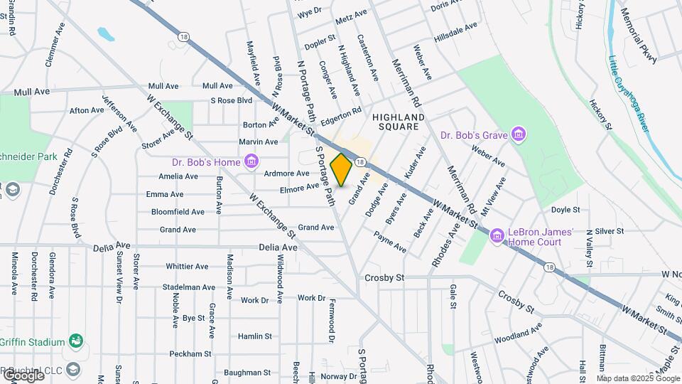 59 S Highland Ave, Unit 3 Map and Location Details