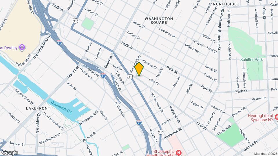 2038 Lodi St, Unit 2nd floor Map and Location Details