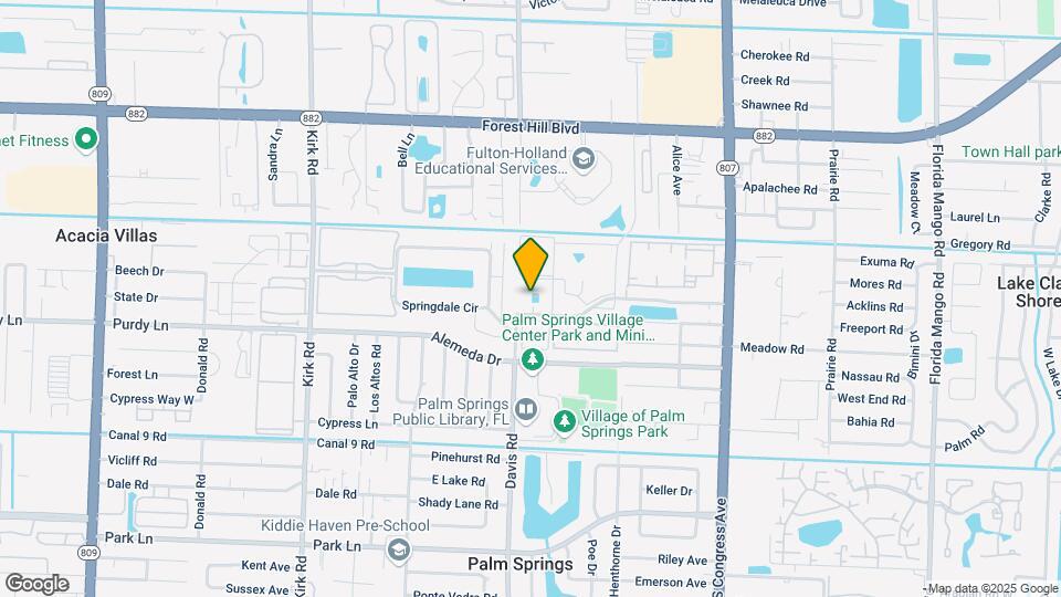 500 Davis Rd Map and Location Details