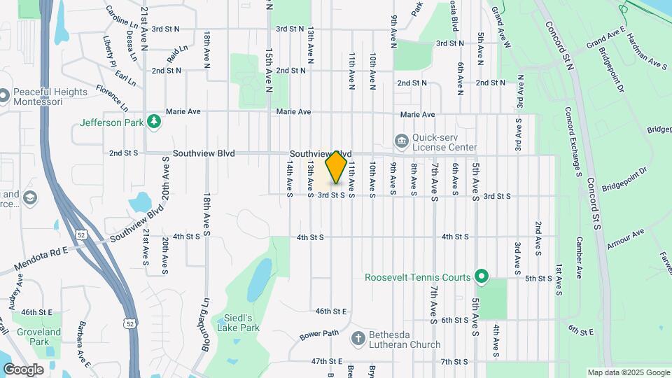 255 12th Ave S Map and Location Details