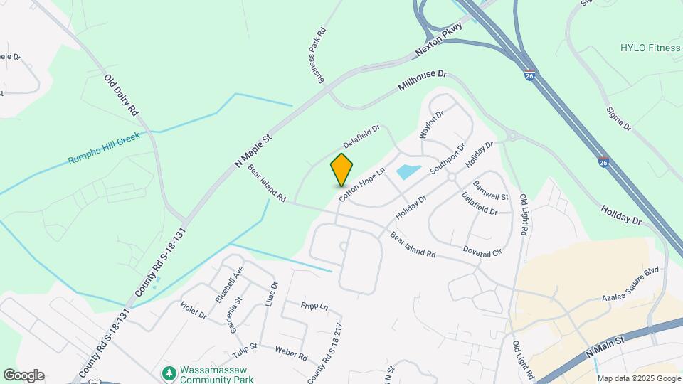 439 Cotton Hope Ln Map and Location Details