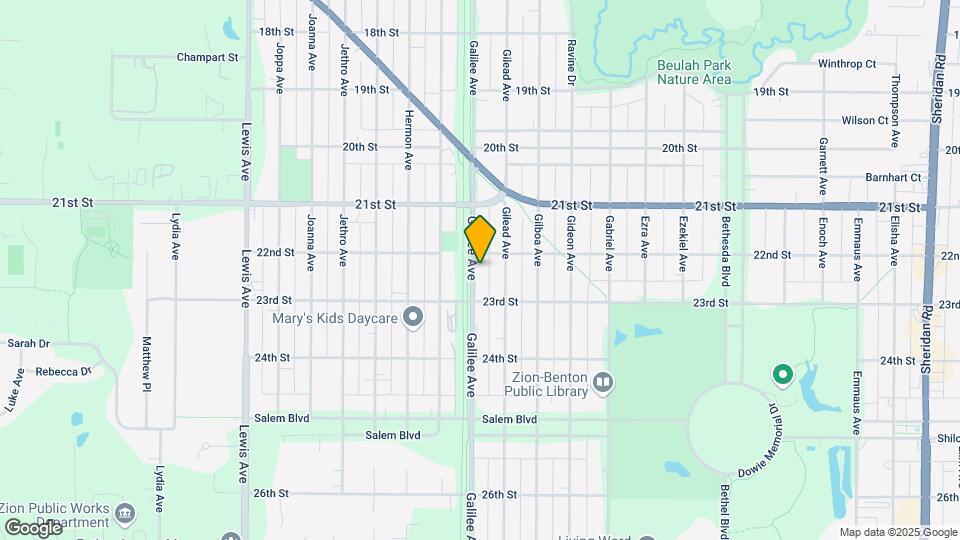 2225 Galilee Ave Map and Location Details