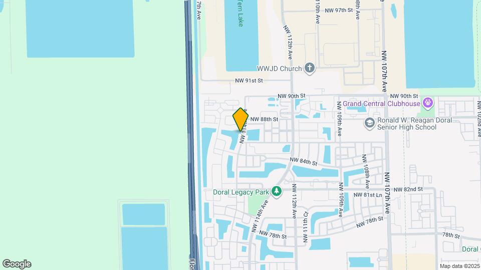 8666 NW 114th Ct Mapa y Detalles de la Ubicación