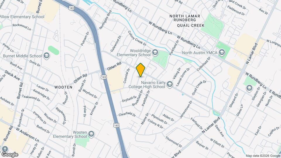 8801 Redfield Ln Map and Location Details