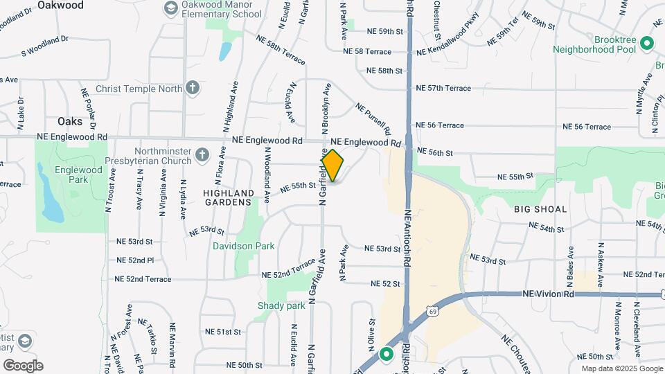 Scandia Village Apartments Map and Location Details