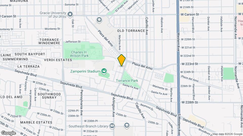 2043 Lincoln Ave Mapa y Detalles de la Ubicación