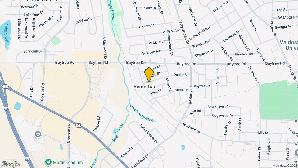 1753 Poplar St Map and Location Details