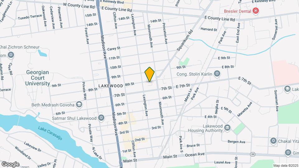 100 8th St Mapa y Detalles de la Ubicación