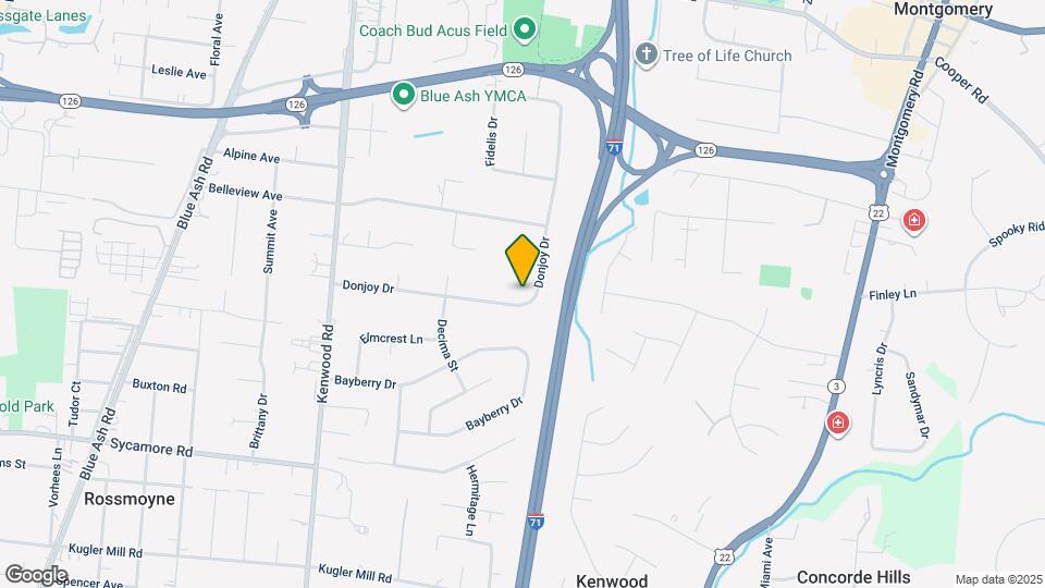 5900 Donjoy Dr, Unit 608 Map and Location Details