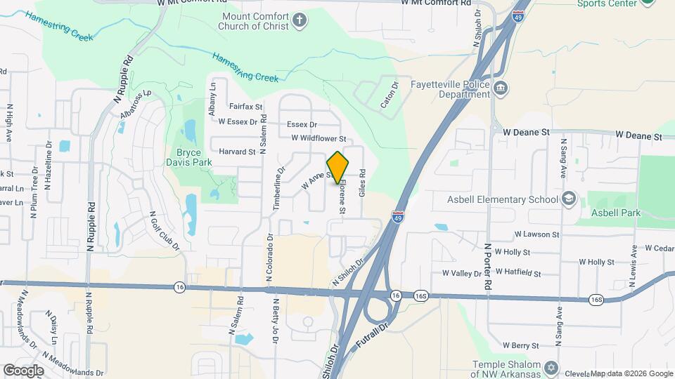 111 N Florene St Map and Location Details