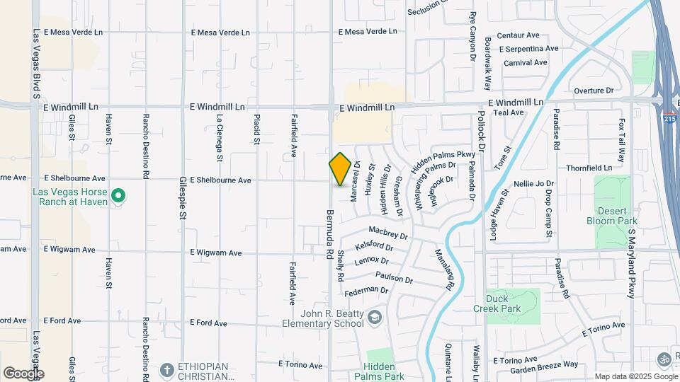 419 Rutherford Cir Map and Location Details