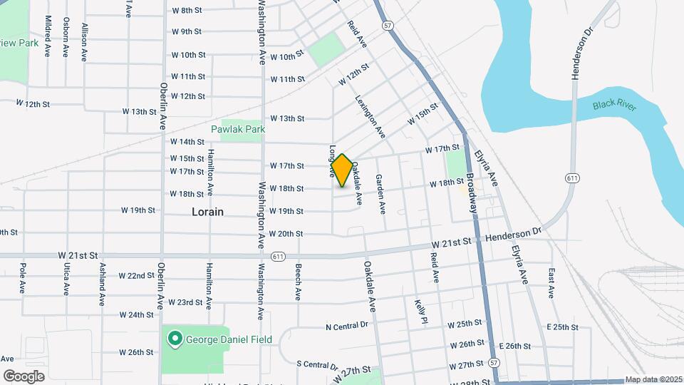 702 W 18th St Map and Location Details