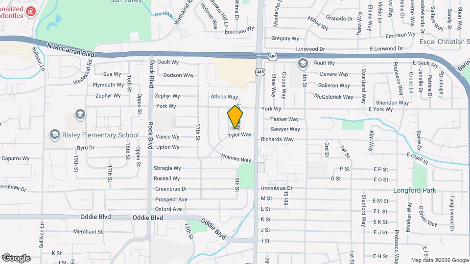 900 Tyler Way Map and Location Details