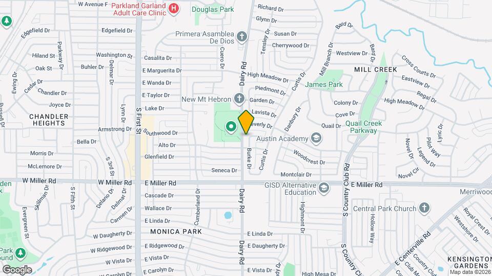 1705 Burke Dr Map and Location Details