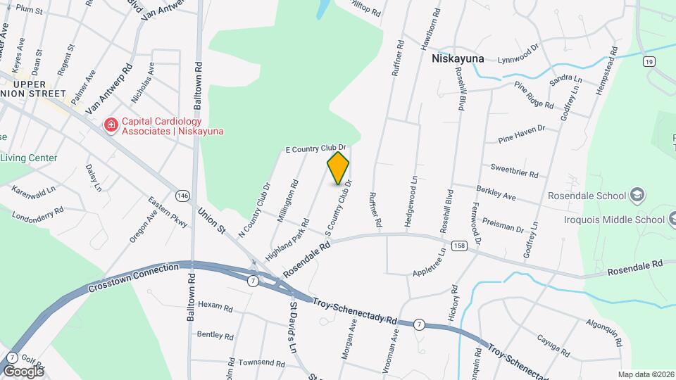 1153 S Country Club Dr Mapa y Detalles de la Ubicación